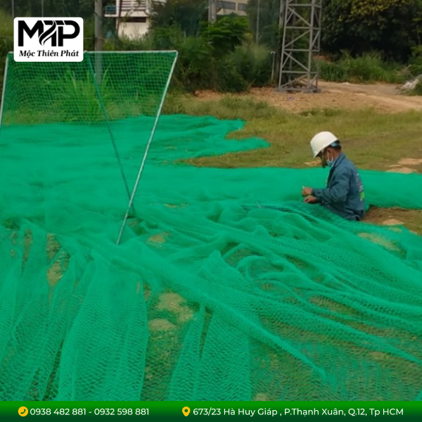 Thi công lưới golf sân golf TÂN TẠO