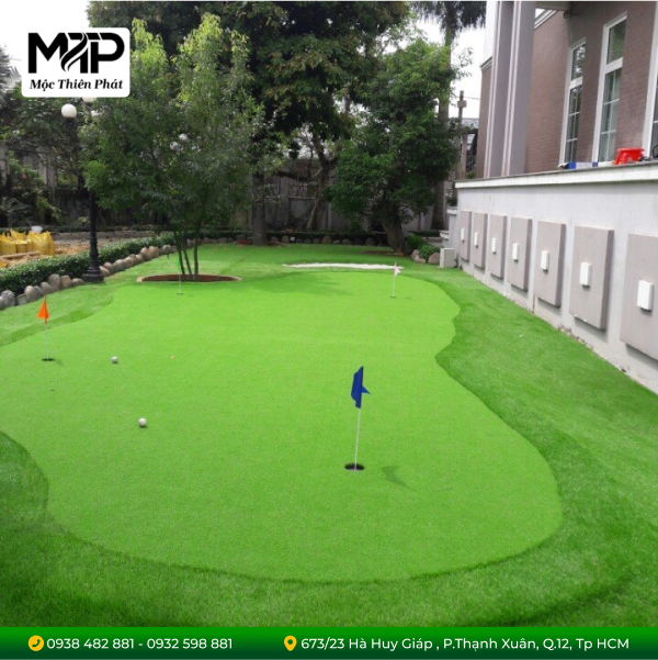Thi công sân Golf mini tại nhà giá bao nhiêu ?
