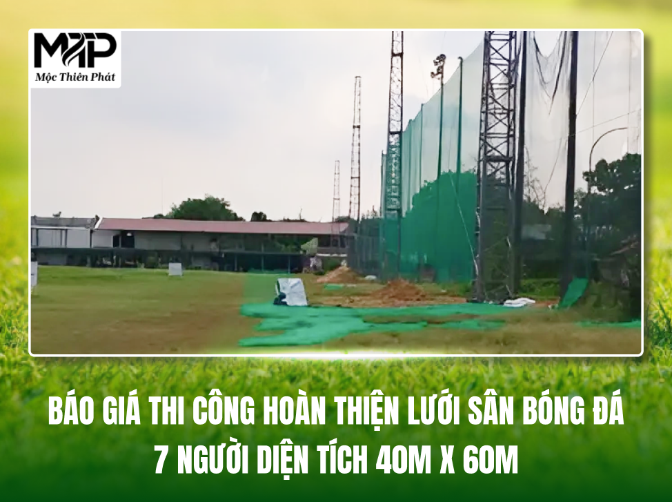 Cung cấp và thi công cỏ nhân tạo  lưới golf Quận 7 giá rẻ