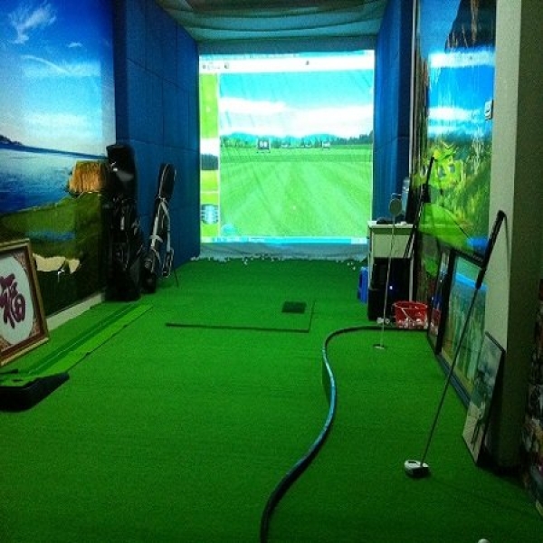 Lắp đặt phòng tập golf mô hình