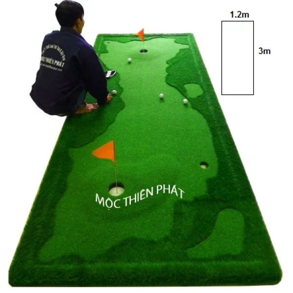Thảm tập golf putting bản đồ Việt Nam